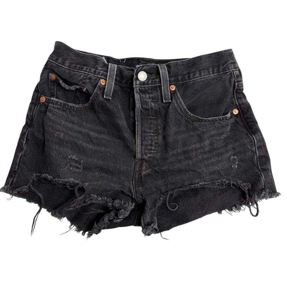 Levi's Black Jean Shorts for Women